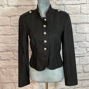 Vintage Trina Turk military style blazer